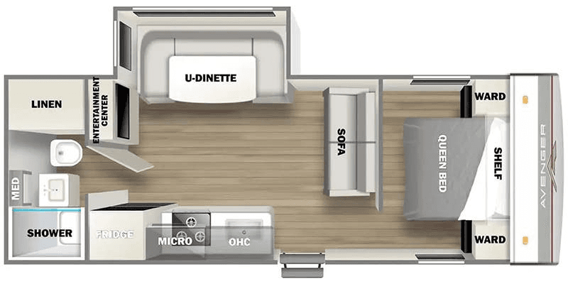 2024 Forest River RV 2024 Forest River RV Avenger - thumbnail 2