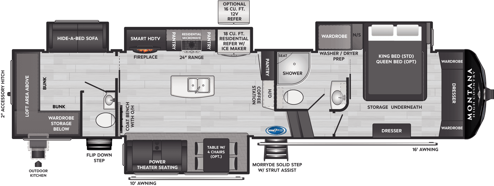 2025 Keystone RV 2025 Keystone RV Montana High Country - thumbnail 2